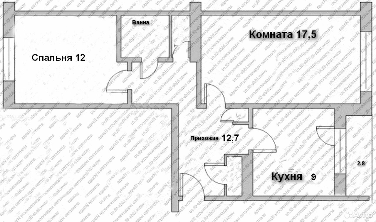 Ульяновская планировка 2 комнатная схема