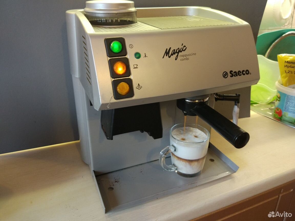 Saeco magic cappuccino. Кофемашина saeco magic cappuccino.