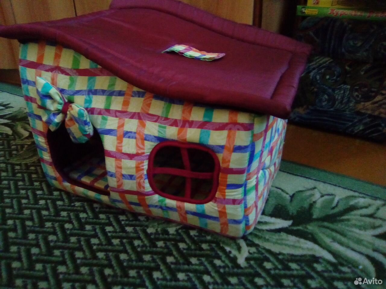 Уютный домик для котёнка купить на Зозу.ру - фотография № 1