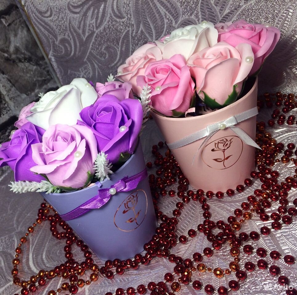 Удиви любимую мыльными розами купить на Зозу.ру - фотография № 4