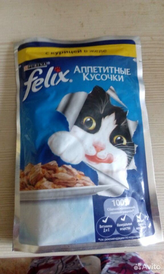 Корм для кошек" Феликс" купить на Зозу.ру - фотография № 3