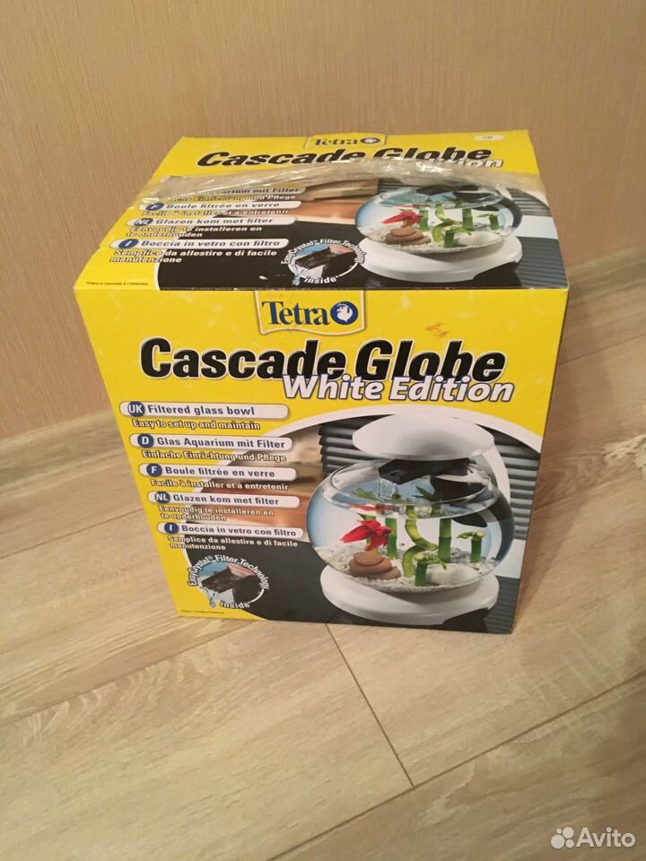 Аквариум Tetra Cascade Globe White edition 6.8л