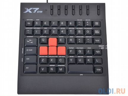 Игровая клавиатура Х7 g100