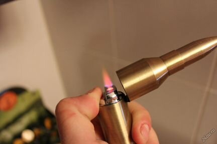 Зажигалка-патрон-сувенир Bullet Lighter