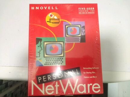 Novell personal netware networking software - for