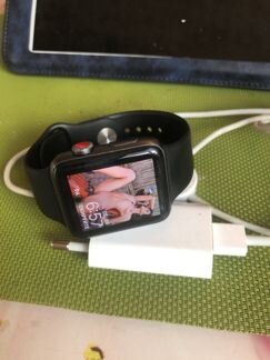 Обмэн -apple Watch series 3 GPS+Cellular 42 мм