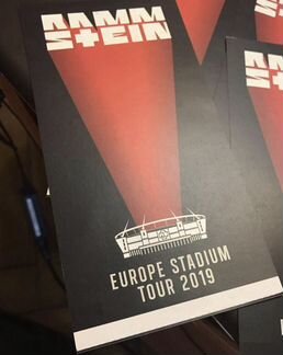 Билет на концерт Rammstein в спб