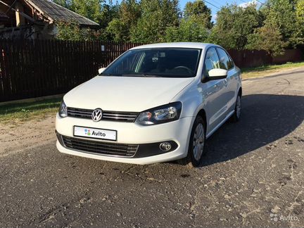 Volkswagen Polo 1.6 МТ, 2014, седан