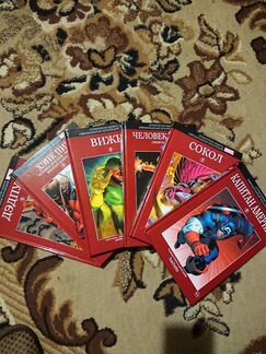 Книжки-комиксы про супергероев Marvel