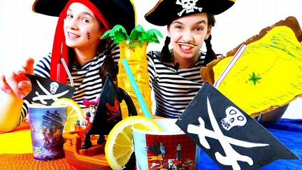 Пиратская вечеринка для детей 6-12 лет