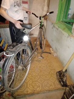 Велосипед взрослый Урал с рамкой