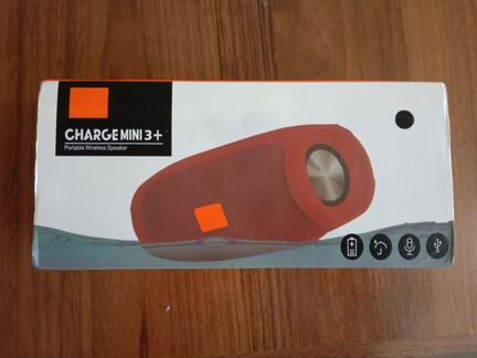Колонка charge mini 3+