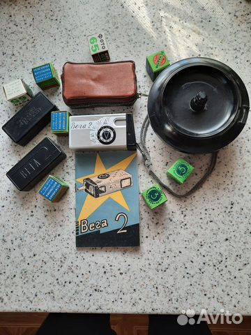 Антикварный миниатюрный фотоаппарат