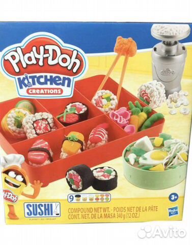 play doh kitchen sushi