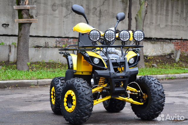 Квадроцикл Classic 8+ детский бензиновый, 125 куб