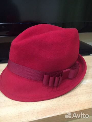 Шляпа фетровая женская
