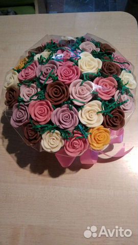 Букет из шоколадных роз