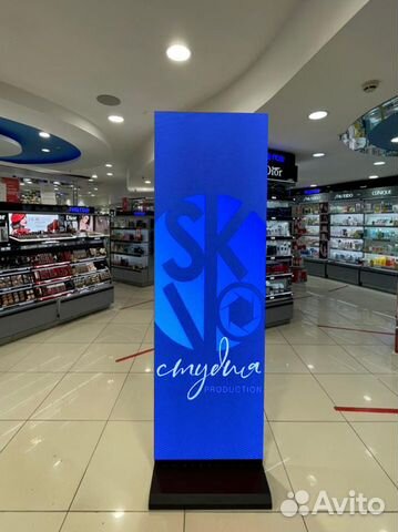 Видеопилон. Аренда светодиодного экрана