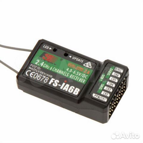 FlySky FS-IA6B 2.4GHz с телеметрией для кораблика