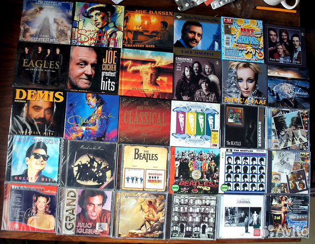 CD диски лицензия запечатанные, разные цены