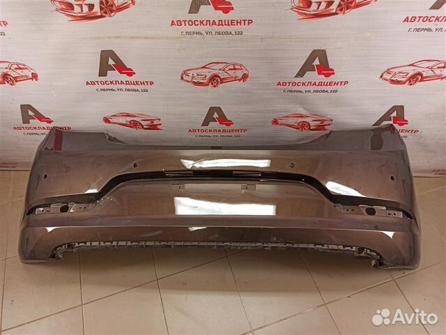 Бампер задний Hyundai Solaris (2010-2017)