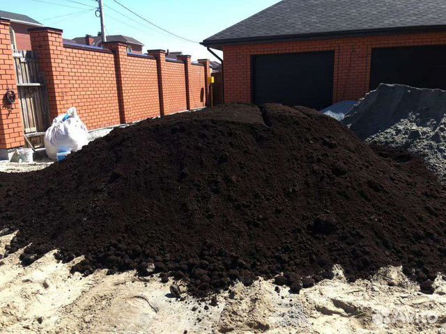 Чернозем, Плодородная земля, Торф, Перегной