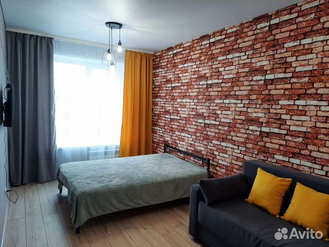 

1-к. квартира, 33,5 м², 2 кровати