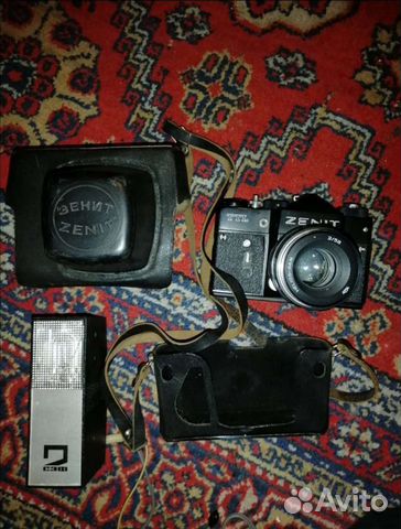 Плёночный фотоаппарат Зенит
