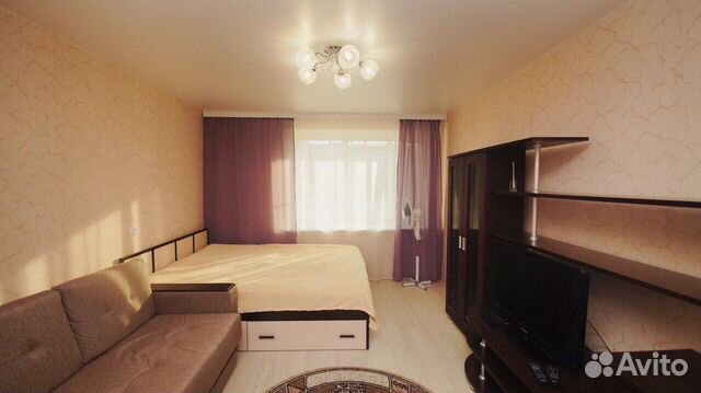 

1-к. квартира, 34 м², 2 кровати