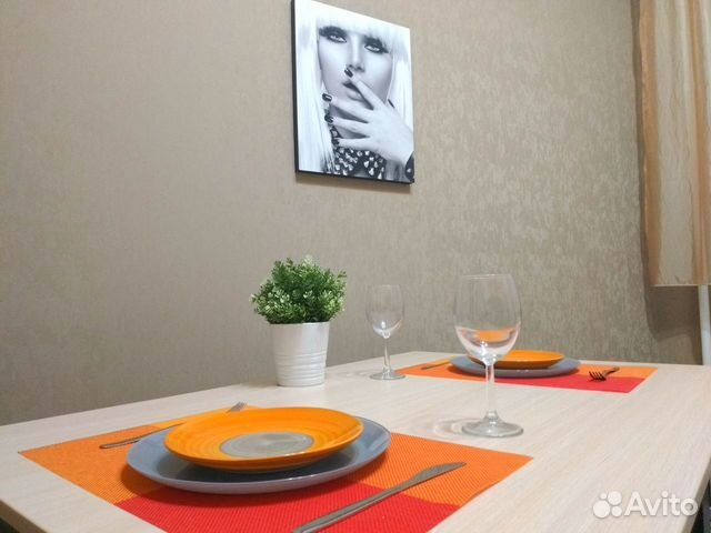 

1-к. квартира, 44 м², 2 кровати