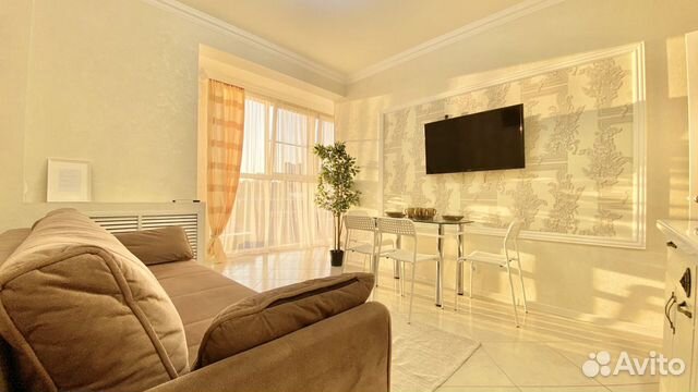 

1-к. квартира в апарт-отеле, 50 м², 2 кровати