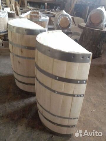 Бочка деревянная