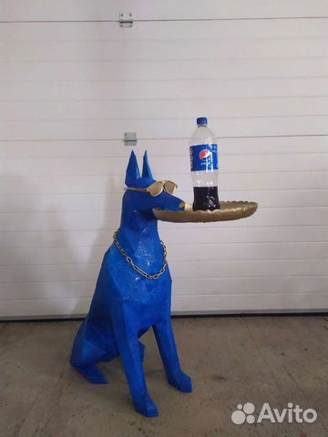 Подставка для напитков (в виде собаки)