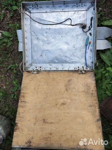 Ящик рыбацкий с лыжами