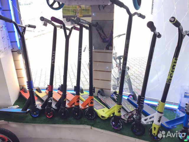 Самокат трюковой