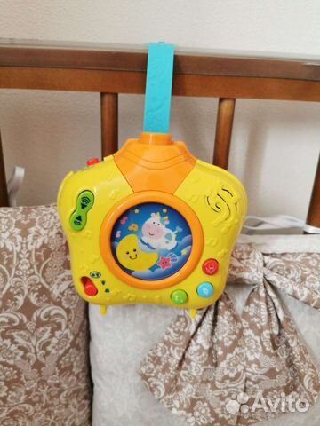 Ночник-проектор на детскую кроватку