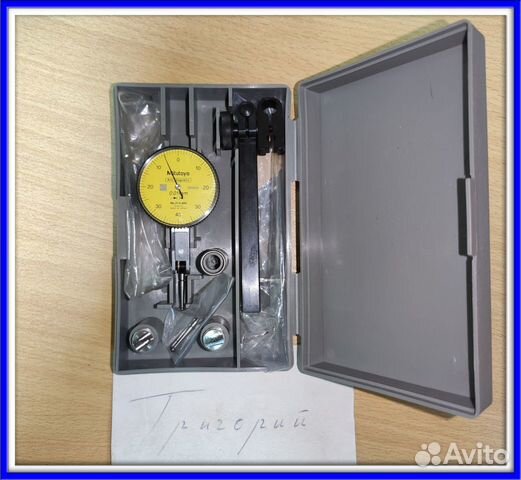 Mitutoyo Рычажный Индикатор 0.01мм С Держателем №1