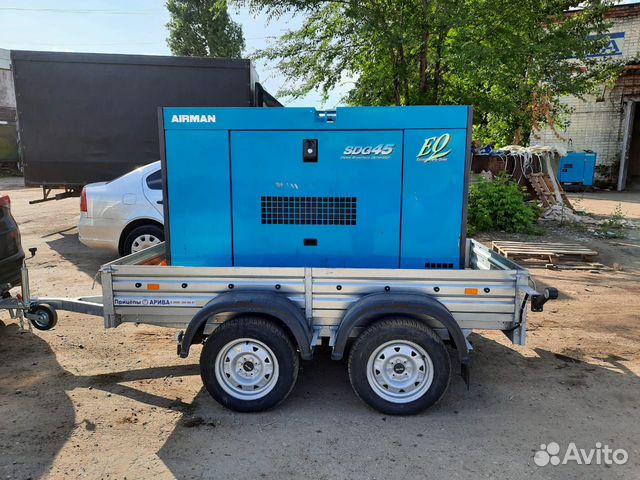 Аренда дизельных генераторов на прицепе от 30 кВт