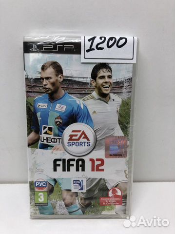 Диск Fifa 12 новый для PSP