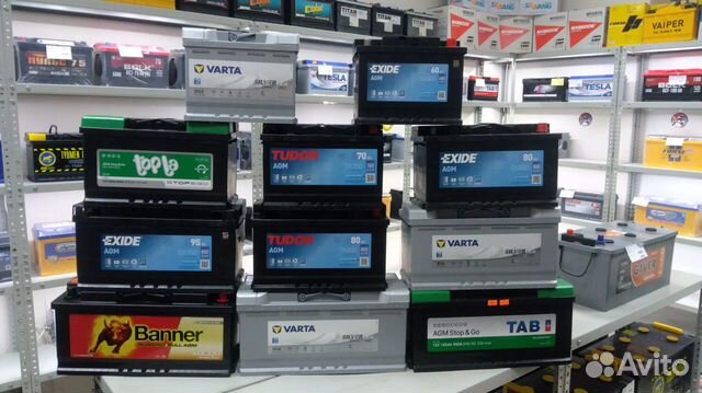 AGM - EFB Start-Stop от 60 Ah до 105 Ah