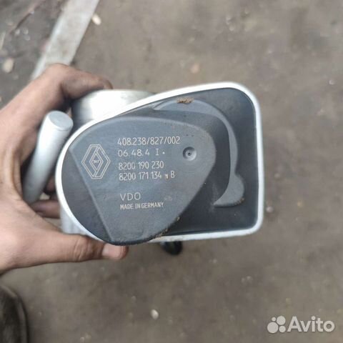 Дроссельная заслонка Renault Megane 2 1.6