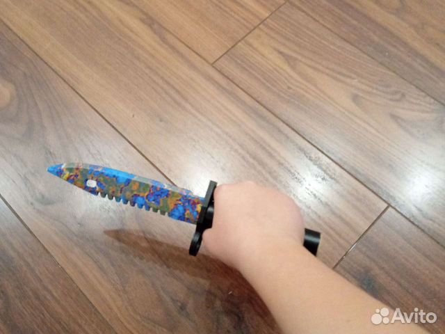 Деревянный нож M9 Bayonet поверхностная закалка