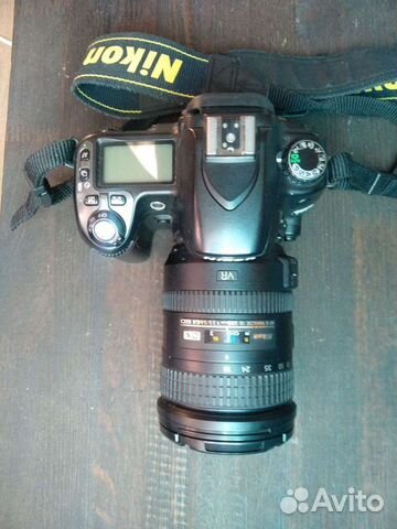 Зеркальный фотоаппарат Nikon d80, объектив Nikon
