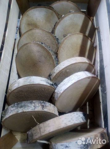 Слэб дерева и спилы