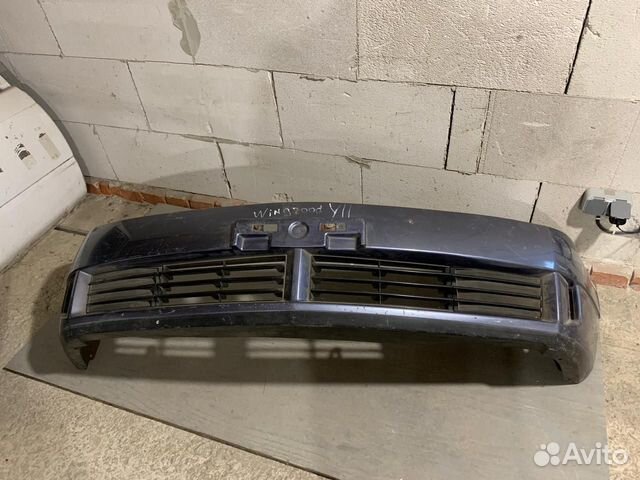 Бампер передний Nissan Wingroad Y11 рестайлинг