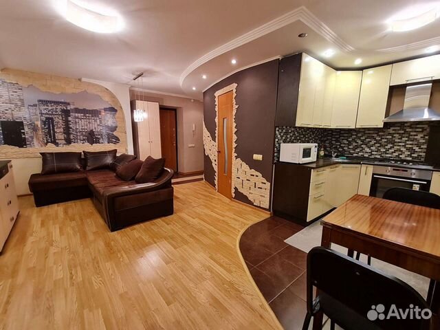 

1-к. квартира, 53 м², 2 кровати