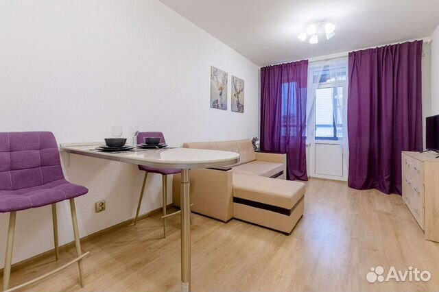 

Квартира-студия, 25 м², 1 кровать