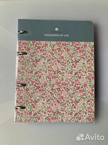 Новая тетрадь на кольцах А5/ блокнот