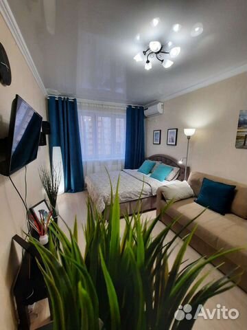 

1-к. квартира, 41 м², 2 кровати