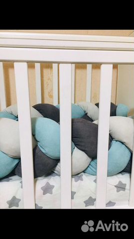 Бортик косичка